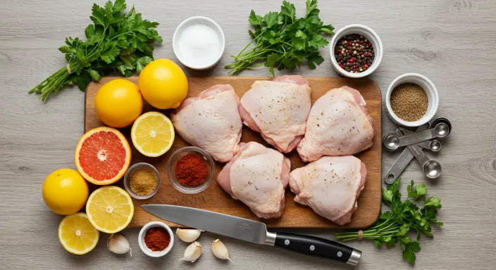 ingredients of crazy chicken