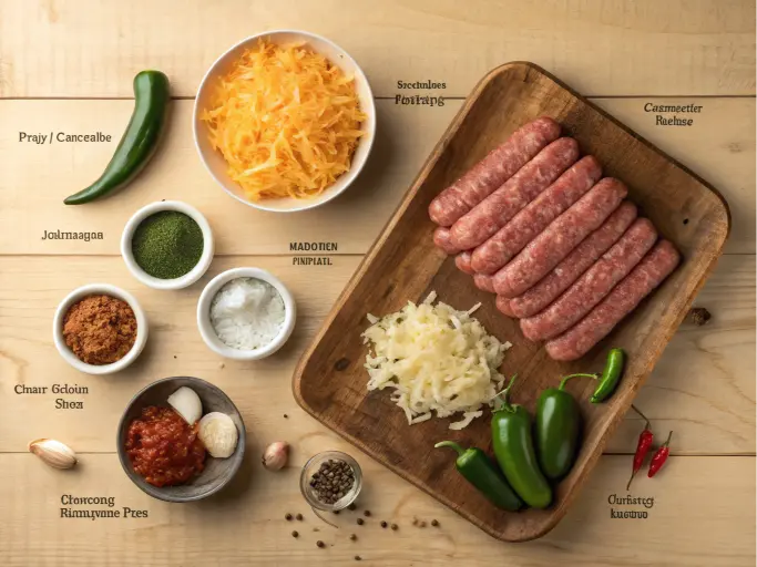 How to Make Delicious Jalapeno Cheddar Sausage: The Ultimate Recipe 2 Ingredients You'll Need for Jalapeno Cheddar Sausage