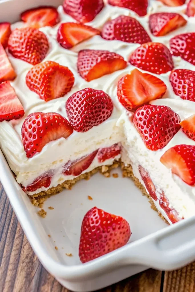 Strawberry Icebox Cake: 5 Easy No-Bake Ideas for Summer 4 Assembling layers of the cake