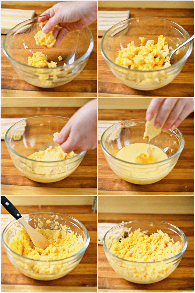 The Ultimate Guide to the Japanese Egg Sandwich – Why It’s Taking Over the World 4 Step-by-step preparation of Japanese egg sandwich egg mixture